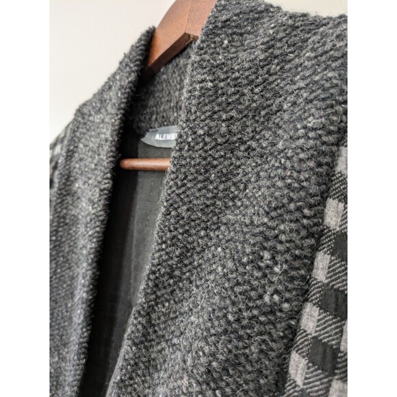 Alembika Duster Cardigan Jacket Long Open Lagenlook Cozy Oversized Size 2 / 8-10 - Picture 4 of 9